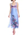 Free People Just Dreamy Maxi Slip Dress In Blue