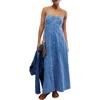 Free People Just Jill Maxi Dress In Copen