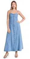 Free People Just Jill Maxi Dress In Copen In Copen