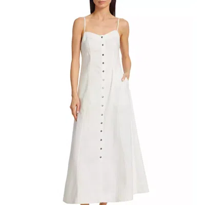 Free People Just Jill Maxi Dress In Ivory In Multi