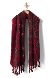 Free People Kaleidoscope Print Scarf In Pink Multi