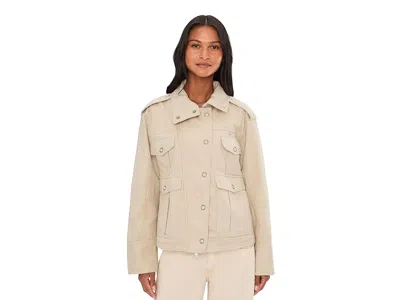 Free People Kali Utility Jacket In Metallic