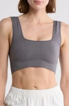 Free People Karma Square Neck Sports Bra