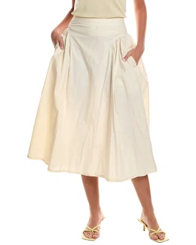Free People Katia Maxi Skirt In White