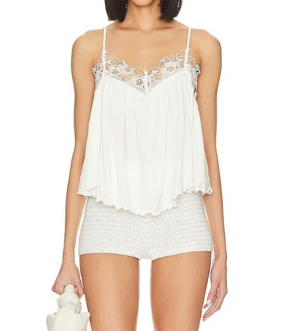 FREE PEOPLE KAYLA TANK IN WHITE