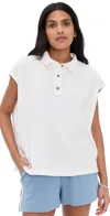 Free People Keep On Polo Clean Ivory