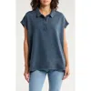 Free People Keep On Polo Top In Blue