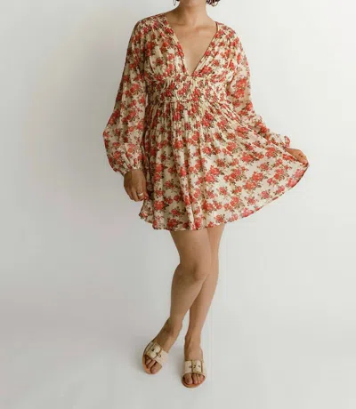 Free People Keep You Mini Dress In Multicolor