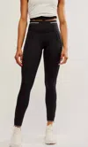Free People Keepin Cozy Legging In Black In Black