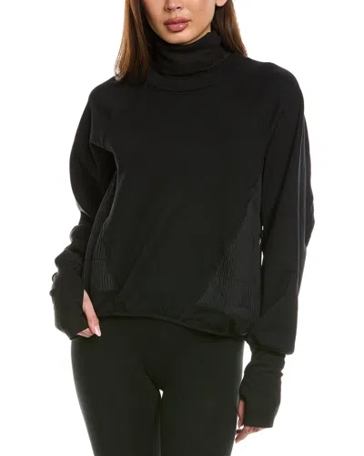 Free People Keepin Cozy Run Pullover In Black