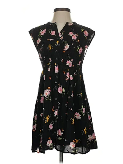 Pre-owned Free People Kimono In Black