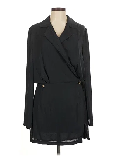 Pre-owned Free People Kimono In Black
