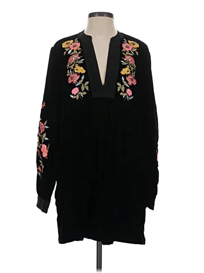 Pre-owned Free People Kimono In Black