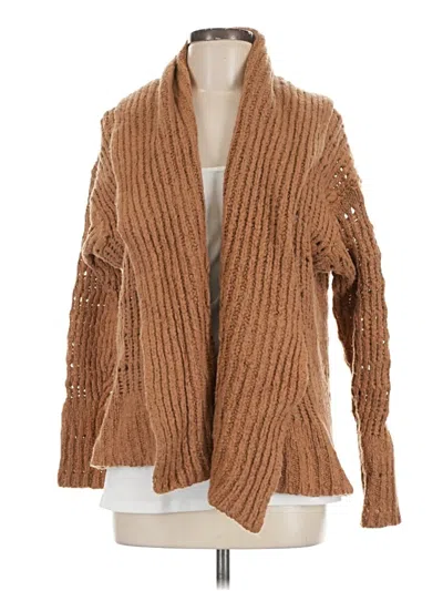 Pre-owned Free People Kimono In Brown
