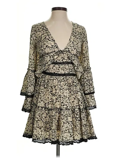 Pre-owned Free People Kimono In Ivory