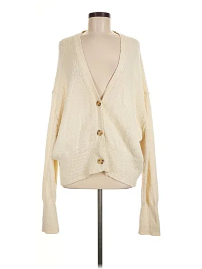 Pre-owned Free People Kimono In Ivory