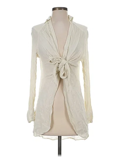 Pre-owned Free People Kimono In Ivory