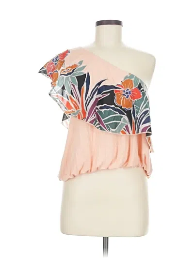 Pre-owned Free People Kimono In Orange