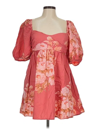 Pre-owned Free People Kimono In Pink