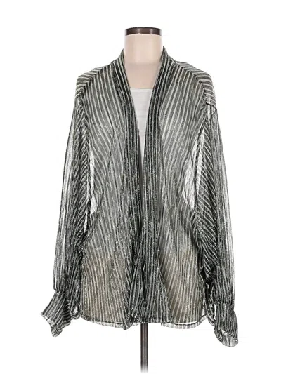 Pre-owned Free People Kimono In Silver