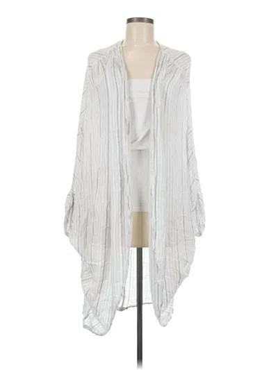 Pre-owned Free People Kimono In Silver