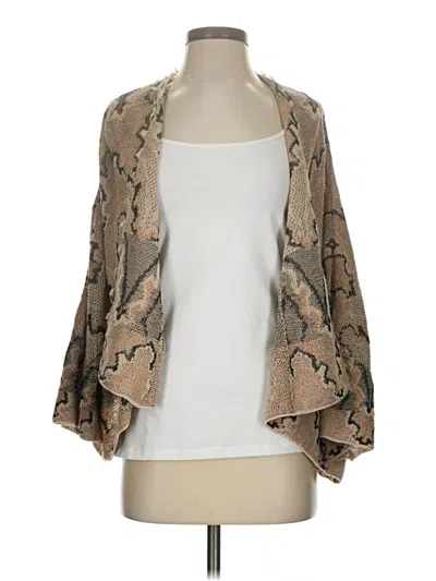 Pre-owned Free People Kimono In Tan