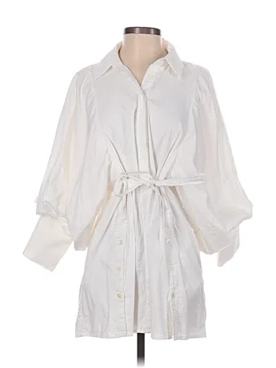 Pre-owned Free People Kimono In White