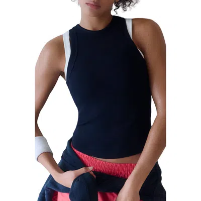 Free People Knockout Tank Top In Black