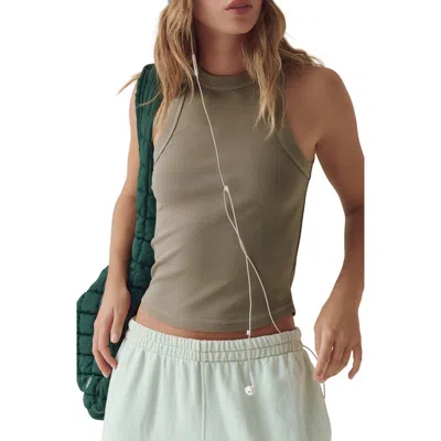 Free People Knockout Tank Top In Sage Stone