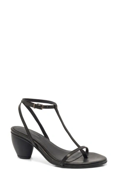 Free People La La Land Ankle Strap Sandal In Black