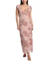 Free People Lace Butterfly Babe Midi Dress In White