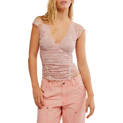Free People Lacey In Mauve Chalk