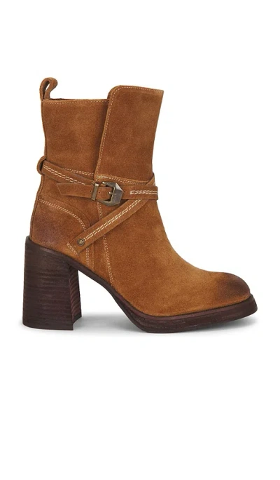 Free People Landry Platform Boot In Brown