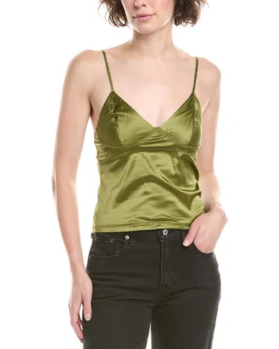 Free People Last Call Strappy Cami In Green