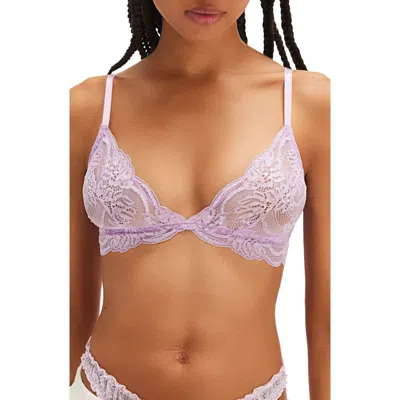 Free People Last Dance Bralette In Orchid Bloom
