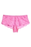 Free People Last Dance Lace Briefs In Pink
