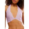 Free People Last Dance Lace Halter Bra