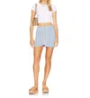 Free People Layla Denim Miniskirt In Starwash In Blue
