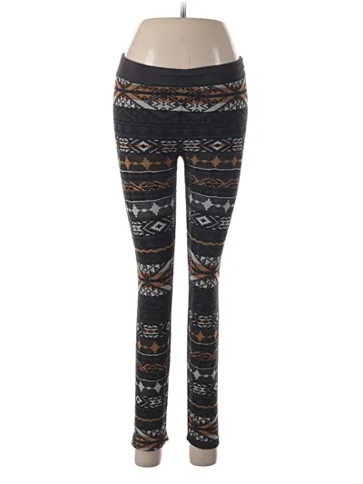 Pre-owned Free People Leggings In Black
