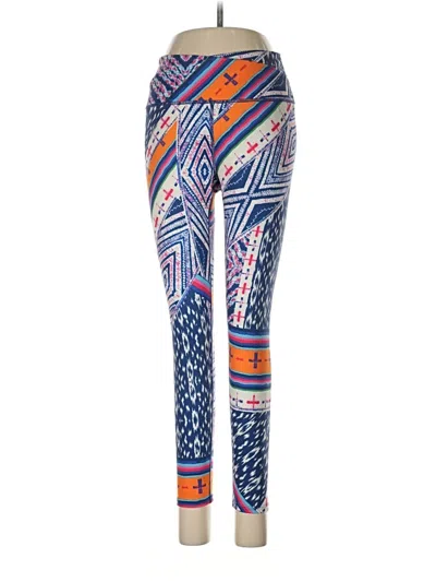 Pre-owned Free People Leggings In Blue