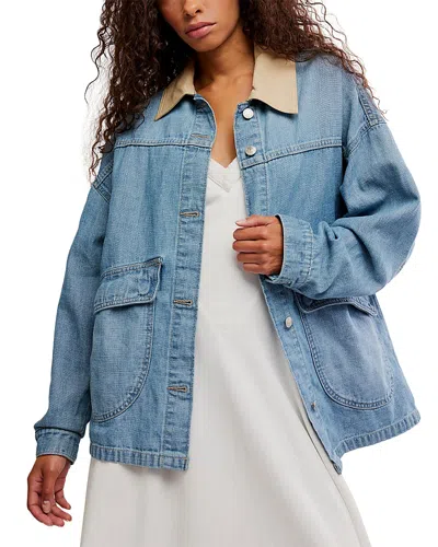 Free People Lemon Jacket In Blue