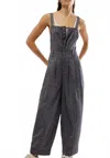 Free People Leonie Overalls In Navy In Blue