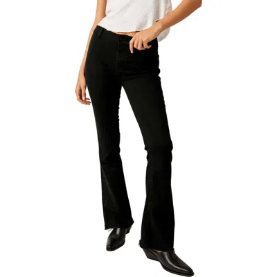 FREE PEOPLE FREE PEOPLE LEVEL UP SIDE SLIT BOOTCUT JEANS