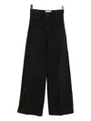 Free People Libre Wide-leg Jeans In Black