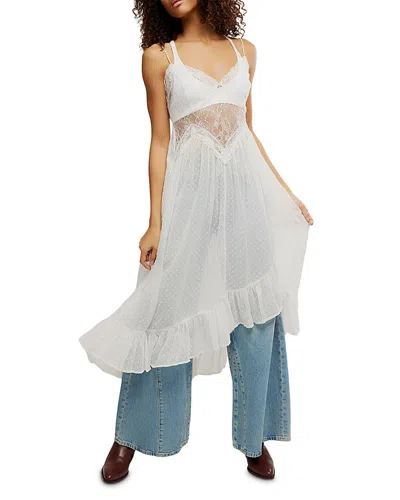 Free People Light My Fire Slip In White