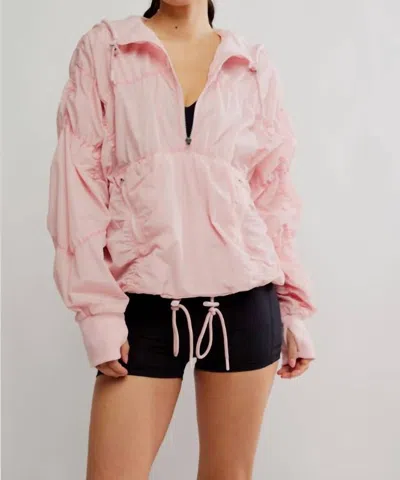 Free People Light Packer Hike Pullover Jacket In Rose Water In Pink