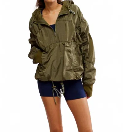 Free People Light Packer Hike Pullover Jacket In Seagrass In Green