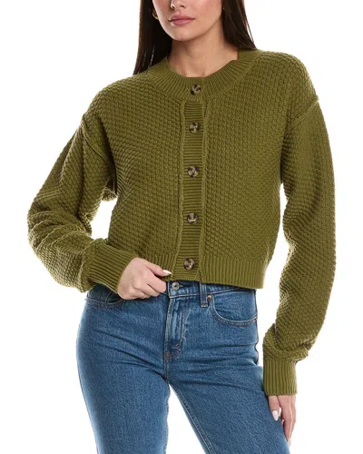 Free People Lila Cardigan In Green