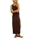 Free People Lilliana Texture Sleeveless Maxi Dress