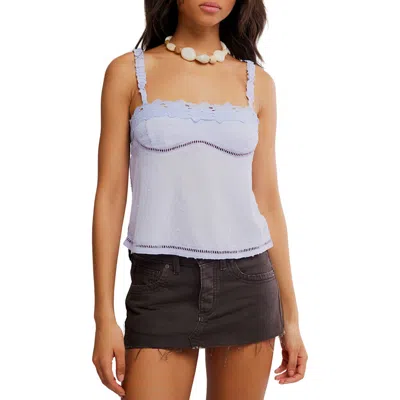 Free People Little Love Dot Tank In Blue